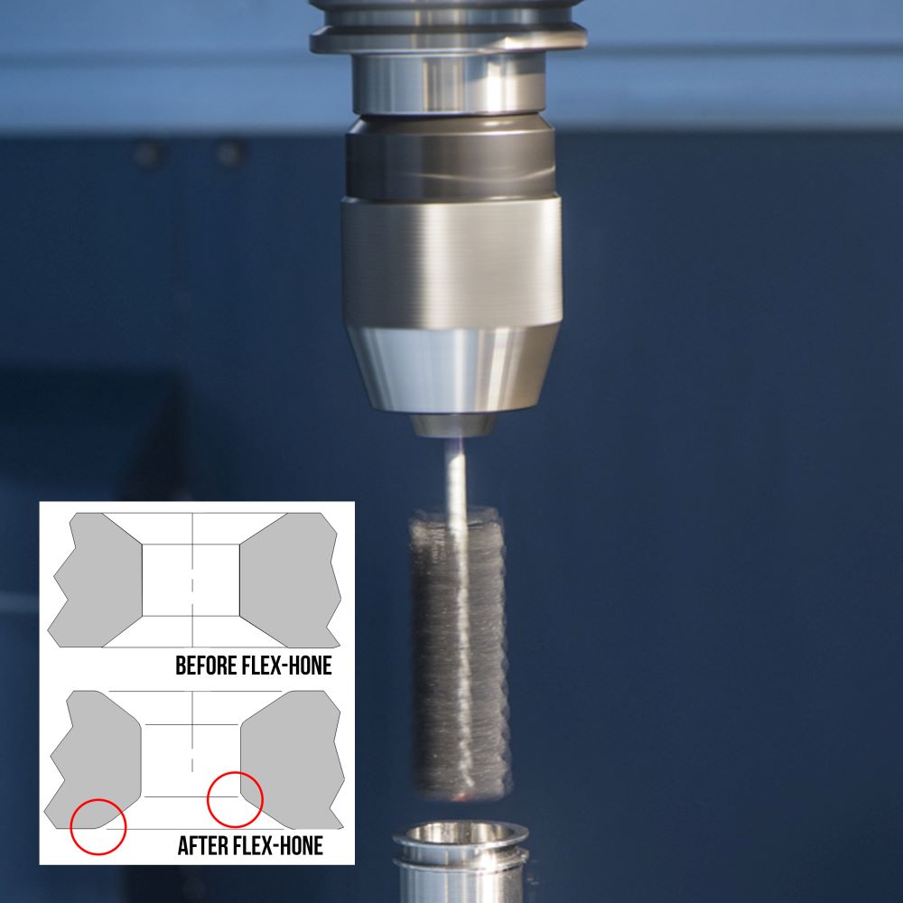 Flex Hone for Chamfers